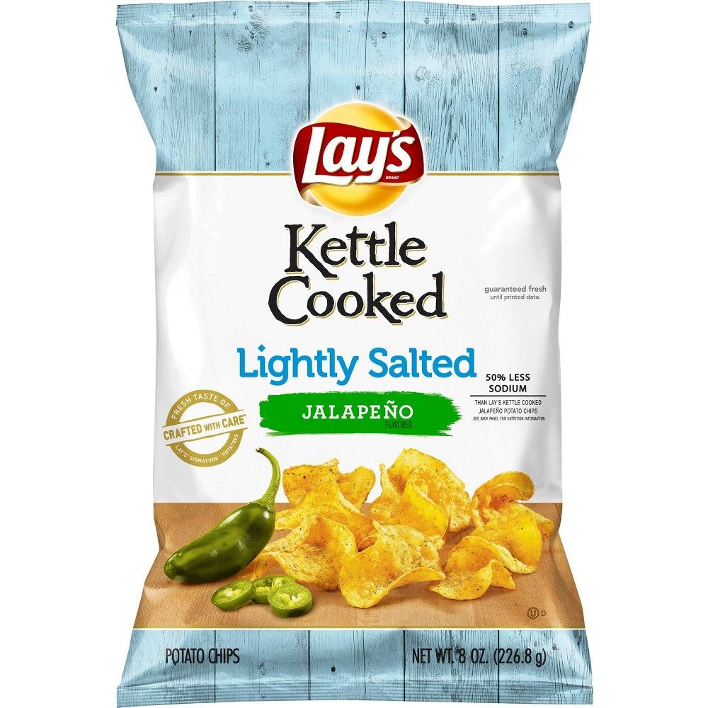 Lay's Kettle Cooked Lightly Salted Jalapeno Review