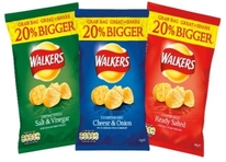 Walkers Grab Bags Potato Crisps