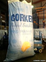 Corkers Crisps world record largest bag of crisps