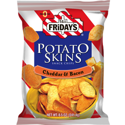 TGI Friday’s Potato Skins Cheddar & Bacon Chips Review