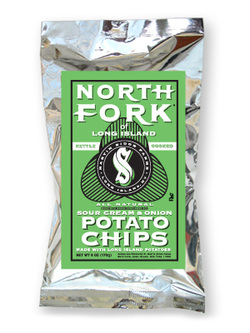 North Fork Sour Cream & Onion Kettle Cooked Potato Chips