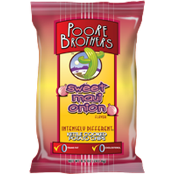 Poore Brothers Sweet Maui Onion Kettle Cooked Potato Chips