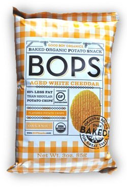 Aged White Cheddar BOPS Baked Organic Potato Snacks