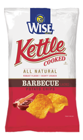 Wise barbecue Kettle Cooked Potato Chips
