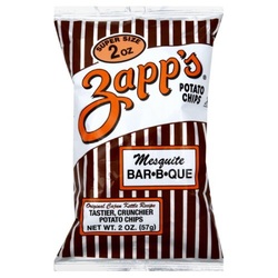 Zapp's Mesquite Bar-B-Que Kettle Cooked Potato Chips
