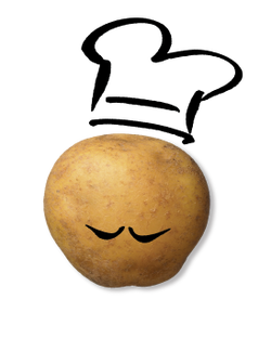 Darling Spuds Potato Character