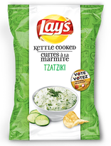 Lay's Do Us a Flavor Canada Kettle Cooked Tzatziki Chips