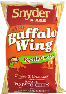 Snyder of Berlin Buffalo Wing Kettle Cooked Potato Chips