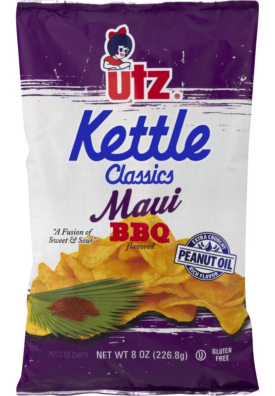 Utz Kettle Classics Maui BBQ Potato Chips