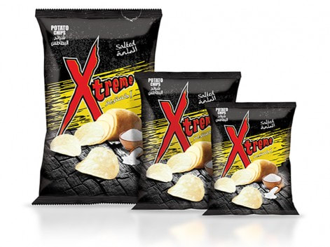 Notions Group XL Xtreme Salt Potato Chips Salt & Vinegar