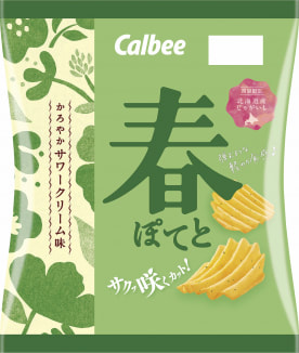 Calbee Potato Chips Spring Mellow Sour Cream