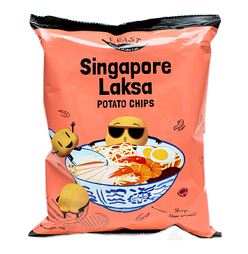 Flavours of the East Potato Chips Singapore Laksa