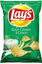 Lay's Sour Cream & Onion Potato Chips