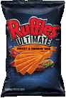 Ruffles Ultimate Sweet & Smokin BBQ Potato Chips