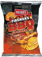 Herr's Fireman's BBQ Chicken Potato Chips