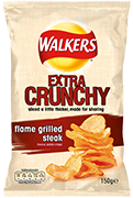 Walkers Extra Crunchy Flame Grilled Steak Crisps Review