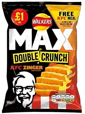 Walkers Max Crunch KFC Zinger Crisps