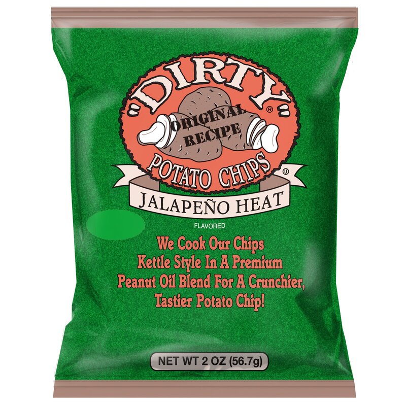 Dirty Potato Chips Jalapeno Heat