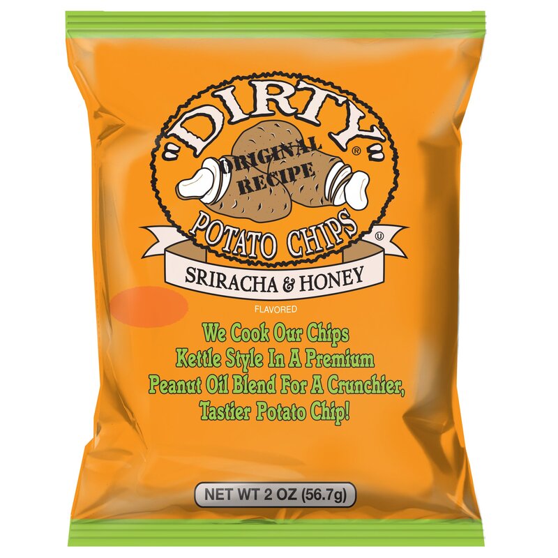 Dirty Potato Chips Sriracha & Honey