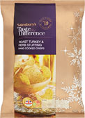 Sainsbury's Taste The Difference Roast Turkey & Herb Stuffing Crisps Review