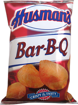 Husman's Bar-B-Q Potato Chips