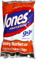 Jones' Marcelled Wavy Barbecue Potato Chips