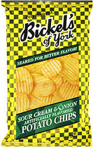 Bickels Sour Cream & Onion Potato Chips