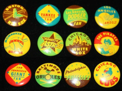 1960s Potato Chips Pins Collection