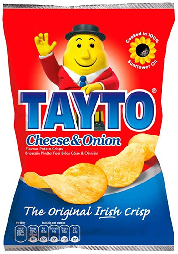 Tayto Cheese & Onion Crisps Review