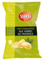 Sibell Potato Chips Aux Herbes de Provence