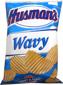 Husman's Potato Chips Wavy