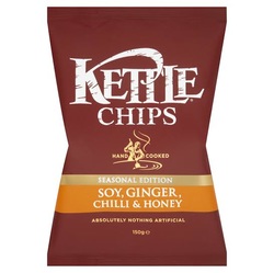 Kettle Chips Soy, Ginger, Chilli & Honey Crisps Review