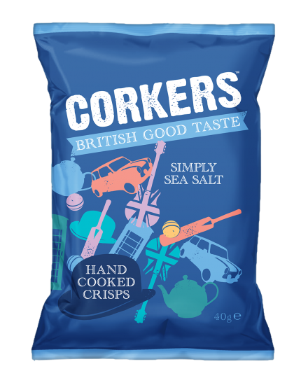 Corkers Simply Sea Salted Hand Cooked Crisps Review