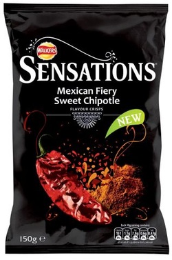 Walkers Mexican Fiery Sweet Chipotle