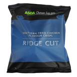 Asda Southern Fried Chicken Ridge Cut Crisps