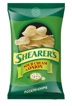 Shearers Sour Cream & Onion Potato Chips