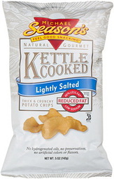 Michael Season's Lightly Salted Kettle Cooked Potato Chips