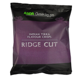 Asda Indian Tikka Ridge Cut Crisps