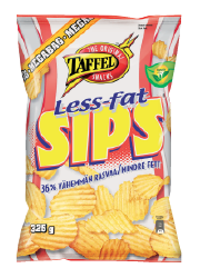 Taffel Chips Less fat Sips