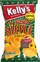 Kelly's Potato Chips Riffle Paprika