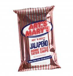 Art's & Mary's Hot n Zesty Jalapeno Home Style Tater Chips Review