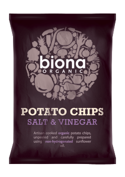 Biona Organic Potato Chips Salt & Vinegar
