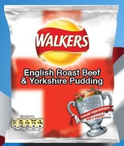 Walkers Roast Beef & Yorkshre Pudding Potato Chips