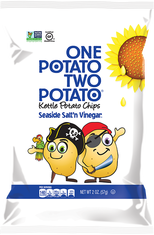 One Potato Two Potato Seaside Salt ‘n Vinegar Kettle Potato Chips Review