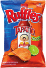 Ruffles Tapatio Limon Potato Chips