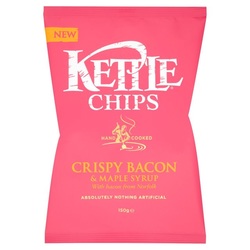 Kettle Chips Crispy Bacon & Maple Syrup Crisps Review