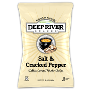 Deep River Snacks Salt & Cracked Pepper Kettle Chips