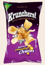 Krunchers! Sweet Hawaiian Onion Kettle Cooked Potato Chips