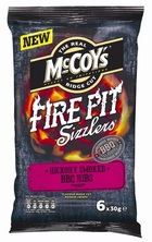McCoy’s Ridge Cut FirePit Sizzlers Hickory Smoked BBQ Ribs Crisps Review