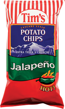 Tim's Cascade Chips Jalapeno Flavor
